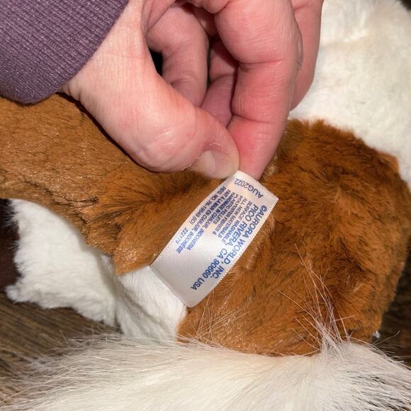 BREYER Bridle Buddies Pinto Plush Horse Pony White Brown 9" Weighted Soft - Picture 10 of 10